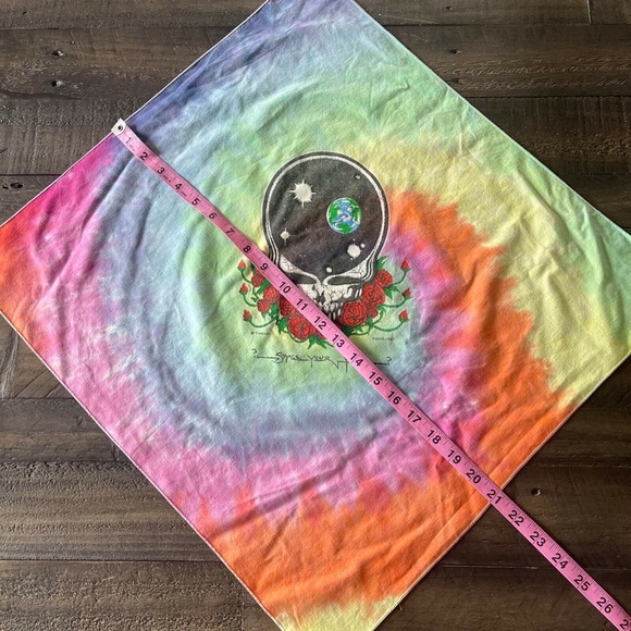 Rare Vintage Grateful Dead Space Your Face Bandana - Picture 5 of 8